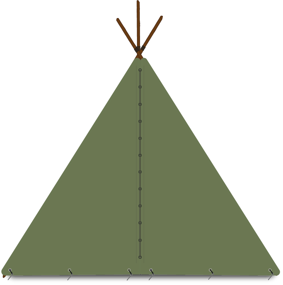 How to make a Tarp Tent. Borrowdale Borrower